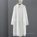 2020 the new women clothes cotton and linen women shirt skirt teamed